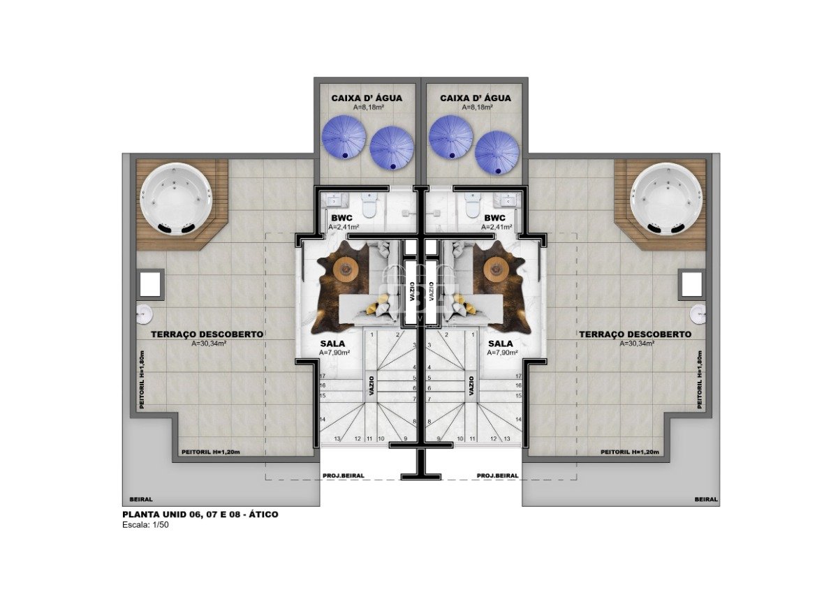 Residencial Belle Ville - Planta da unidade 632982921 Residencial Belle Ville - Planta da unidade 632982921