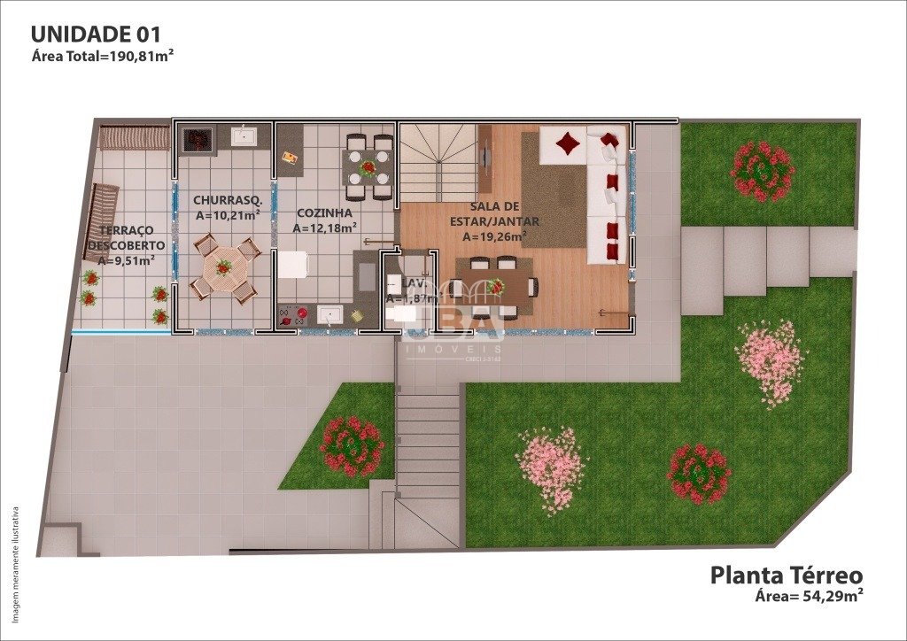 Residencial Gran Torino - Planta da unidade 632984471 Residencial Gran Torino - Planta da unidade 632984471