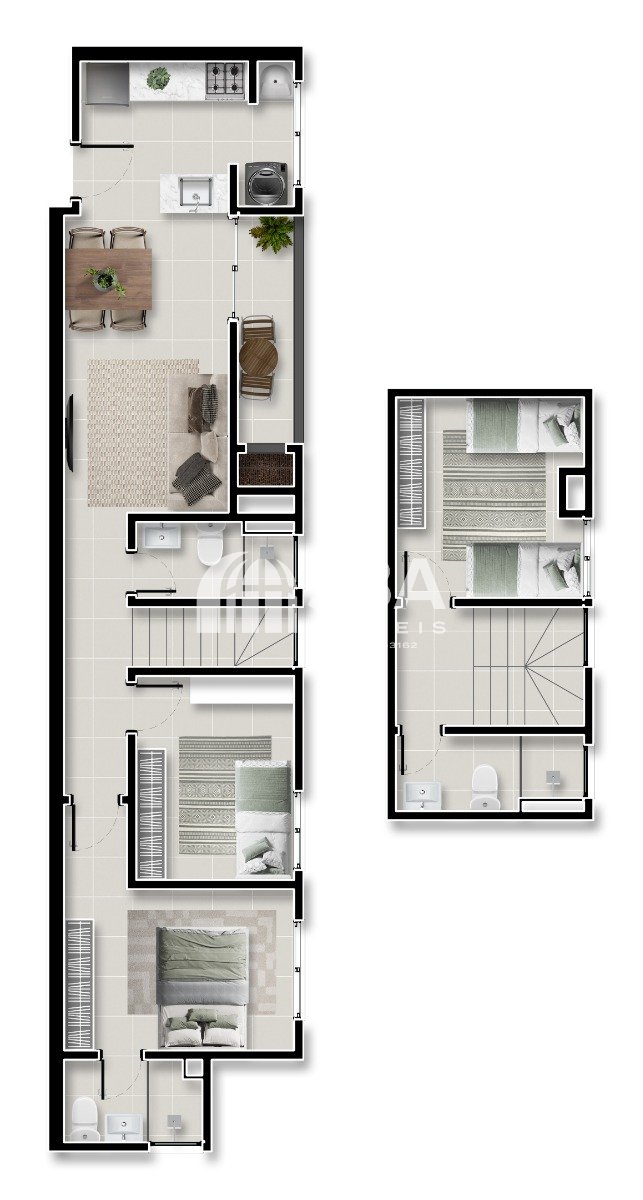 Residencial New House - Planta da unidade 632995706