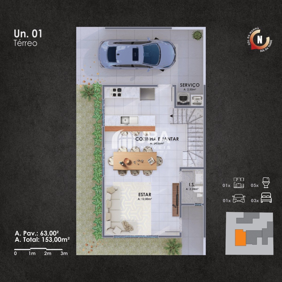 Residencial Augusto de Mari - Planta da unidade 633001021 Residencial Augusto de Mari - Planta da unidade 633001021