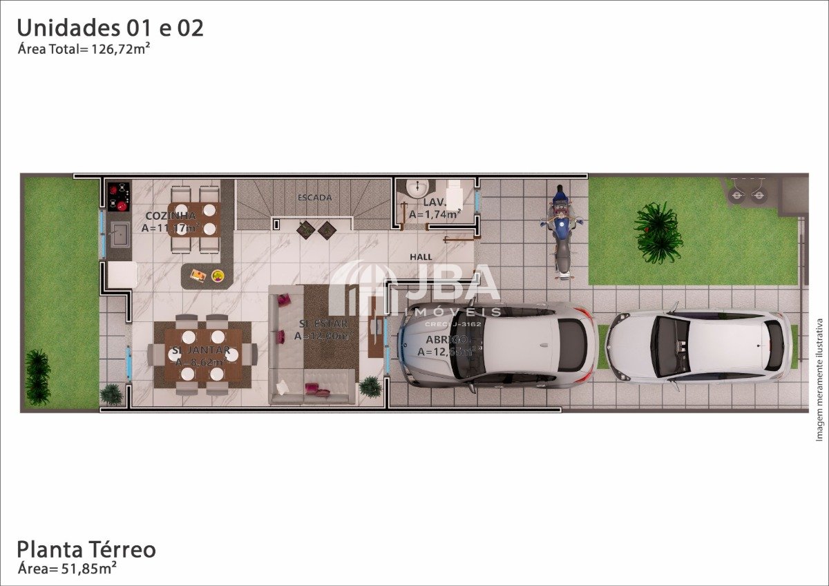 Residencial Verona - Planta da unidade 633002526