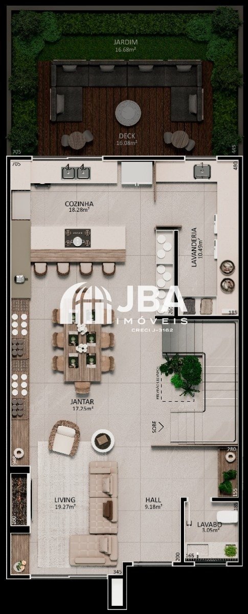 Galliano 250 - Planta da unidade 633002700 Galliano 250 - Planta da unidade 633002700