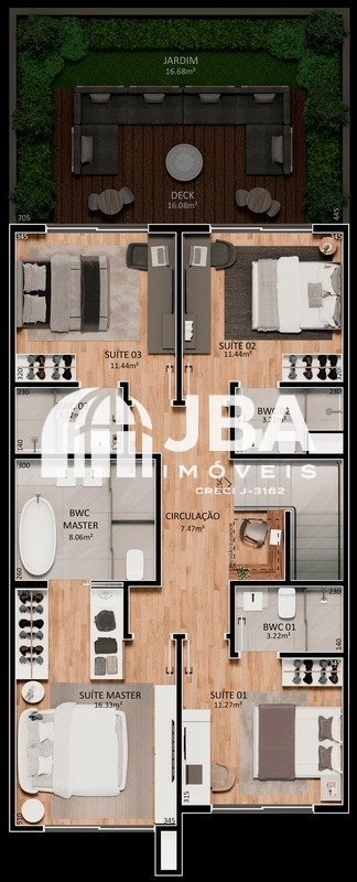 Galliano 250 - Planta da unidade 633002700 Galliano 250 - Planta da unidade 633002700