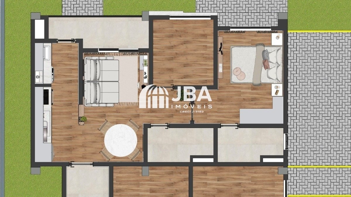 Residencial Paraíso - Planta da unidade 633006040 Residencial Paraíso - Planta da unidade 633006040